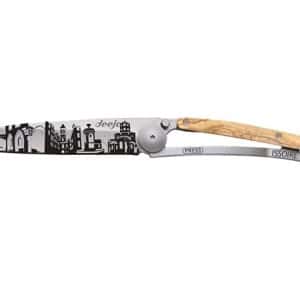 Deejo Issoire lame finition titane gris