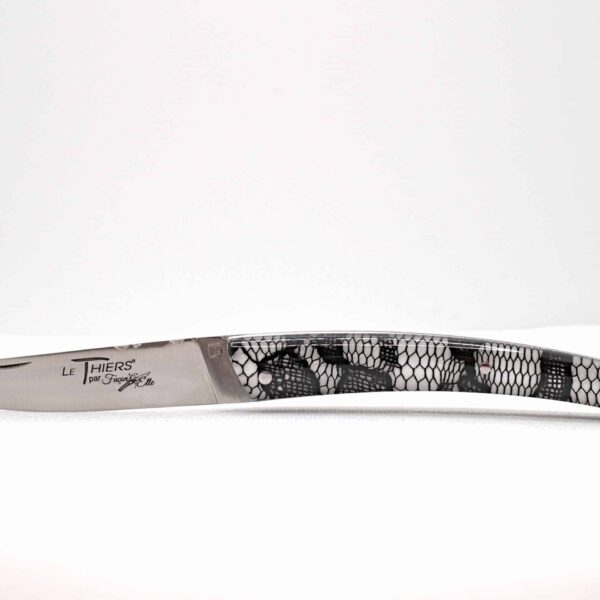 Thiers 10cm Dentelle Noir