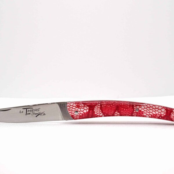 Thiers 10cm Dentelle Rouge