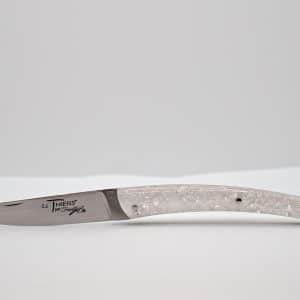 Thiers 10cm Feuille d'Argent fond Blanc