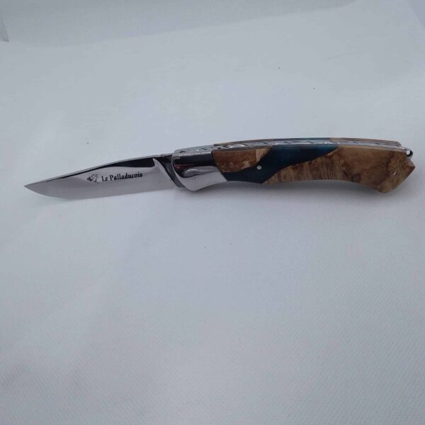 Le palladucois 12cm Résine bleu
