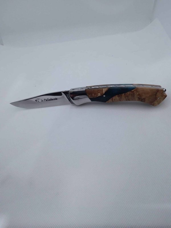 Le palladucois 12cm Résine bleu