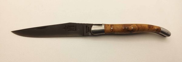 Laguiole 12cm Genévrier lame carbone