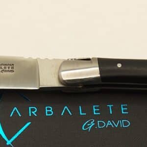 Laguiole 12cm Ébène avec 2 mitres