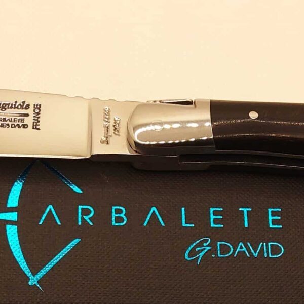 Laguiole 12cm Ébène finition brillant