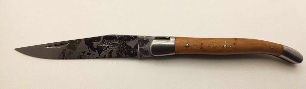 Laguiole 12cm Genévrier aspect brillant