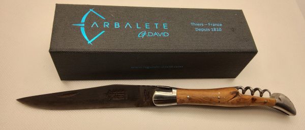 Laguiole 12cm Genévrier tire bouchon