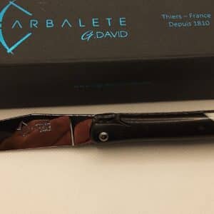 Laguiole12 cm Ébène et os