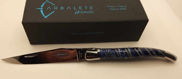 Laguiole 12cm Mammouth bleu