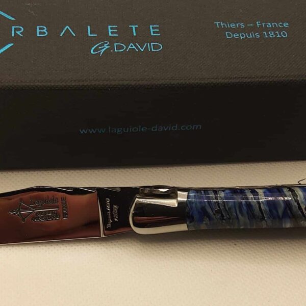 Laguiole 12cm Mammouth bleu